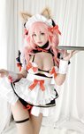 [Cosplay] Niyeye 白烨烨 - Tamamo-no-Mae Doujin Maid 玉藻前同人女仆