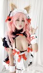 [Cosplay] Niyeye 白烨烨 - Tamamo-no-Mae Doujin Maid 玉藻前同人女仆