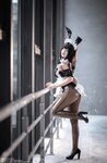 [Cosplay] Niyeye 白烨烨 - Tamamo-no-Mae Doujin Maid 玉藻前同人女仆