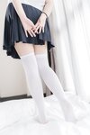 [Cosplay] Mizhi Mao Qiu 蜜汁猫裘 - Cat Ear JK 猫耳JK