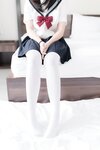 [Cosplay] Mizhi Mao Qiu 蜜汁猫裘 - Cat Ear JK 猫耳JK