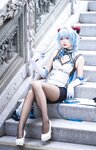 [Cosplay] Komaki Xiaojuan 大大卷卷小卷 - Genshin Impact Ganyu Qipao 原神甘雨 旗袍