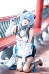[Cosplay] Komaki Xiaojuan 大大卷卷小卷 - Genshin Impact Ganyu Qipao 原神甘雨 旗袍