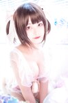 [Cosplay] Mizhi Mao Qiu 蜜汁猫裘 - Pink Private 粉色私房