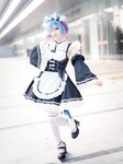[Cosplay] 花柒hana 萤火虫动漫嘉年华 猫猫蕾姆
