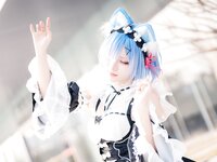 [Cosplay] 花柒hana 萤火虫动漫嘉年华 猫猫蕾姆