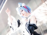 [Cosplay] 花柒hana 萤火虫动漫嘉年华 猫猫蕾姆