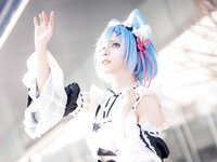 [Cosplay] 花柒hana 萤火虫动漫嘉年华 猫猫蕾姆