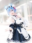 [Cosplay] 花柒hana 萤火虫动漫嘉年华 猫猫蕾姆