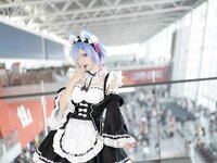 [Cosplay] 花柒hana 萤火虫动漫嘉年华 猫猫蕾姆