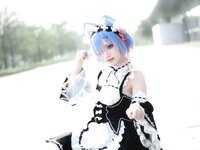 [Cosplay] 花柒hana 萤火虫动漫嘉年华 猫猫蕾姆