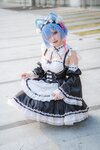 [Cosplay] 花柒hana 萤火虫动漫嘉年华 猫猫蕾姆
