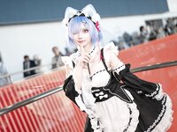 [Cosplay] 花柒hana 萤火虫动漫嘉年华 猫猫蕾姆