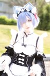 [Cosplay] 花柒hana 萤火虫动漫嘉年华 猫猫蕾姆