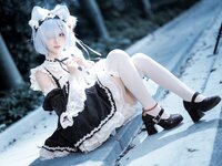 [Cosplay] 花柒hana 萤火虫动漫嘉年华 猫猫蕾姆