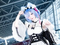 [Cosplay] 花柒hana 萤火虫动漫嘉年华 猫猫蕾姆