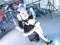 [Cosplay] 花柒hana 萤火虫动漫嘉年华 猫猫蕾姆