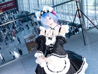 [Cosplay] 花柒hana 萤火虫动漫嘉年华 猫猫蕾姆