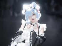 [Cosplay] 花柒hana 萤火虫动漫嘉年华 猫猫蕾姆