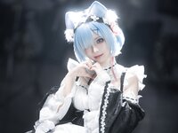 [Cosplay] 花柒hana 萤火虫动漫嘉年华 猫猫蕾姆