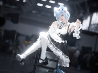 [Cosplay] 花柒hana 萤火虫动漫嘉年华 猫猫蕾姆