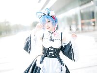 [Cosplay] 花柒hana 萤火虫动漫嘉年华 猫猫蕾姆