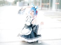 [Cosplay] 花柒hana 萤火虫动漫嘉年华 猫猫蕾姆