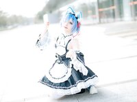 [Cosplay] 花柒hana 萤火虫动漫嘉年华 猫猫蕾姆