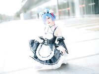 [Cosplay] 花柒hana 萤火虫动漫嘉年华 猫猫蕾姆