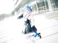 [Cosplay] 花柒hana 萤火虫动漫嘉年华 猫猫蕾姆