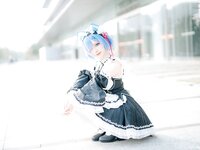 [Cosplay] 花柒hana 萤火虫动漫嘉年华 猫猫蕾姆