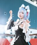 [Cosplay] 花柒hana 萤火虫动漫嘉年华 猫猫蕾姆