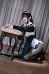 [Cosplay] 屿鱼 - 黑丝修女 [40P-82MB]