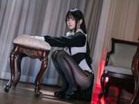 [Cosplay] 屿鱼 - 黑丝修女 [40P-82MB]