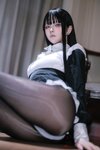 [Cosplay] 屿鱼 - 黑丝修女 [40P-82MB]