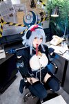 [Cosplay] 九柒喵 - 蔚蓝档案 天雨亚子 [46P-250MB]