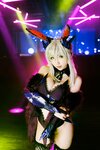 [Cosplay] [KURUPIKA] Reku Momoiro 桃色れく - Lancer Alter Bunny Girl Photobook FGO❤槍オルタバニーガール写真集