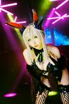 [Cosplay] [KURUPIKA] Reku Momoiro 桃色れく - Lancer Alter Bunny Girl Photobook FGO❤槍オルタバニーガール写真集