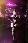 [Cosplay] [KURUPIKA] Reku Momoiro 桃色れく - Lancer Alter Bunny Girl Photobook FGO❤槍オルタバニーガール写真集