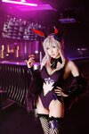 [Cosplay] [KURUPIKA] Reku Momoiro 桃色れく - Lancer Alter Bunny Girl Photobook FGO❤槍オルタバニーガール写真集