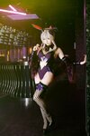 [Cosplay] [KURUPIKA] Reku Momoiro 桃色れく - Lancer Alter Bunny Girl Photobook FGO❤槍オルタバニーガール写真集