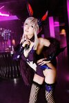 [Cosplay] [KURUPIKA] Reku Momoiro 桃色れく - Lancer Alter Bunny Girl Photobook FGO❤槍オルタバニーガール写真集