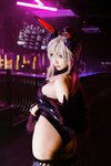 [Cosplay] [KURUPIKA] Reku Momoiro 桃色れく - Lancer Alter Bunny Girl Photobook FGO❤槍オルタバニーガール写真集
