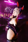 [Cosplay] [KURUPIKA] Reku Momoiro 桃色れく - Lancer Alter Bunny Girl Photobook FGO❤槍オルタバニーガール写真集