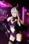 [Cosplay] [KURUPIKA] Reku Momoiro 桃色れく - Lancer Alter Bunny Girl Photobook FGO❤槍オルタバニーガール写真集