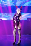 [Cosplay] [KURUPIKA] Reku Momoiro 桃色れく - Lancer Alter Bunny Girl Photobook FGO❤槍オルタバニーガール写真集
