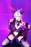 [Cosplay] [KURUPIKA] Reku Momoiro 桃色れく - Lancer Alter Bunny Girl Photobook FGO❤槍オルタバニーガール写真集
