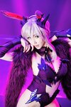 [Cosplay] [KURUPIKA] Reku Momoiro 桃色れく - Lancer Alter Bunny Girl Photobook FGO❤槍オルタバニーガール写真集