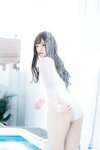 [Cosplay] Aki Niina にいなあき - Girlfriend is a swimming fetish 2 カノジョは競泳フェティシズム2