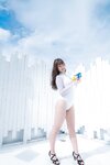 [Cosplay] Aki Niina にいなあき - Girlfriend is a swimming fetish 2 カノジョは競泳フェティシズム2